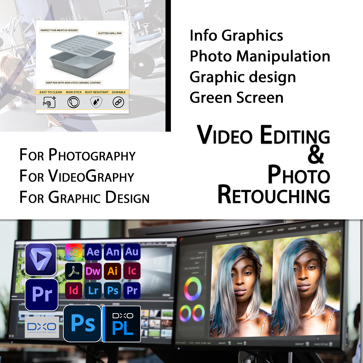 Editing & Graphic Design